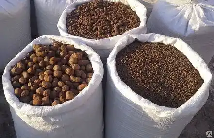 керамзит разных фракций